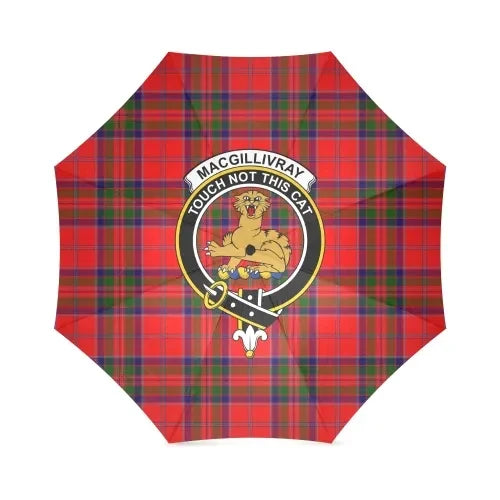 Macgillivray Modern Tartan Crest Umbrellas