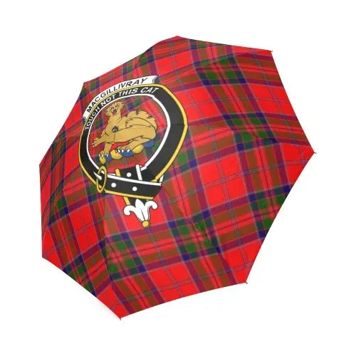 Macgillivray Modern Tartan Crest Umbrellas