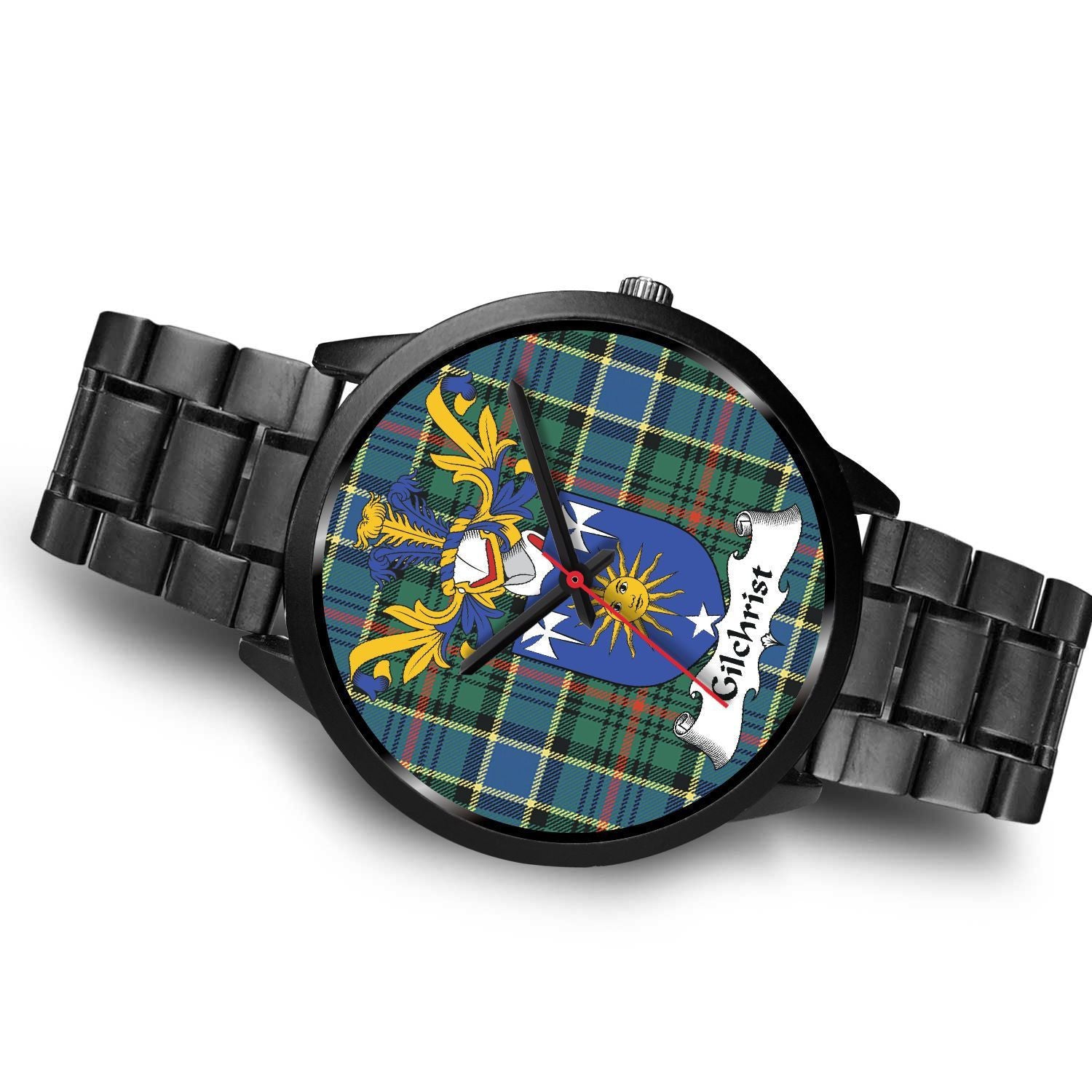Gilchrist Tartan Clan Badge Watch