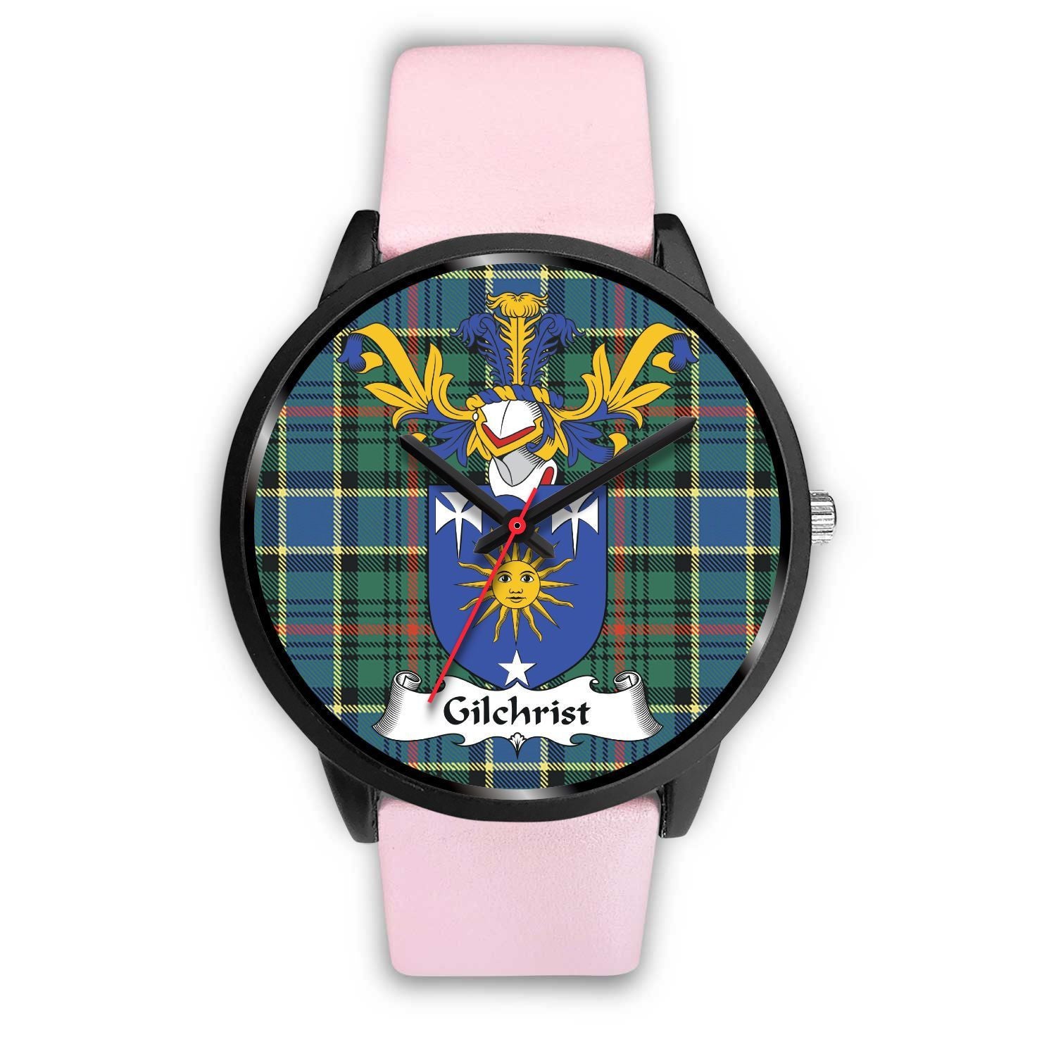 Gilchrist Tartan Clan Badge Watch