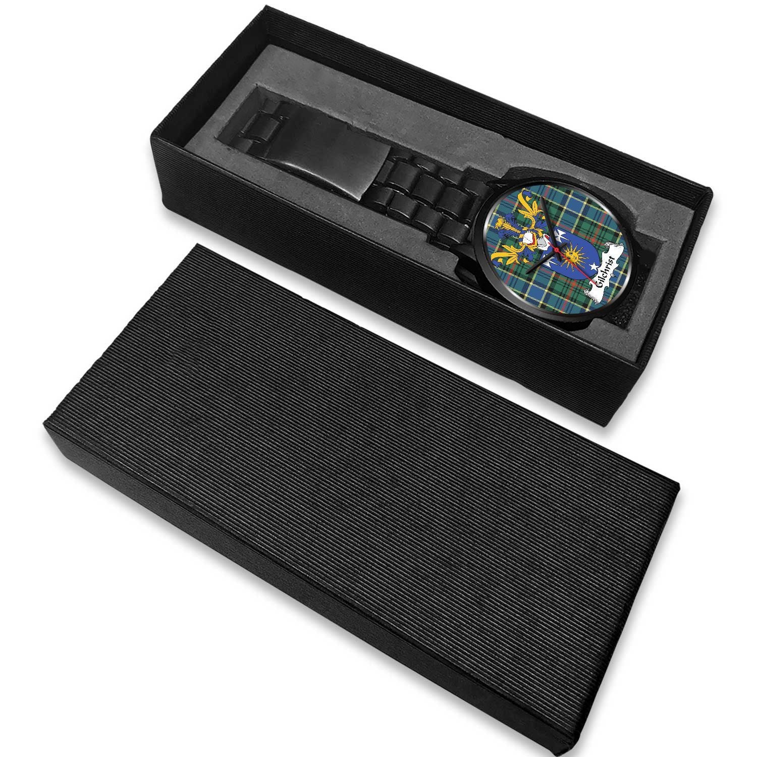 Gilchrist Tartan Clan Badge Watch