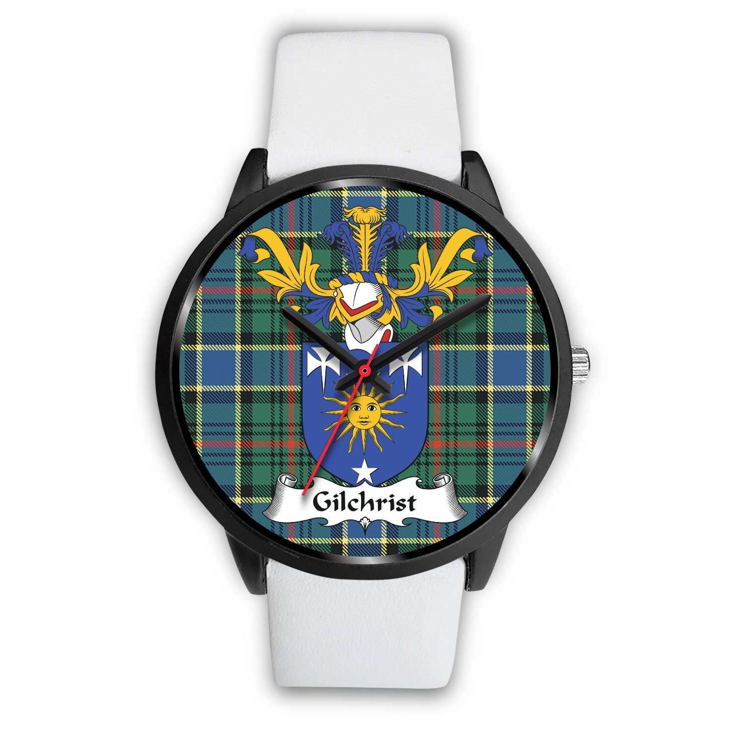 Gilchrist Tartan Clan Badge Watch