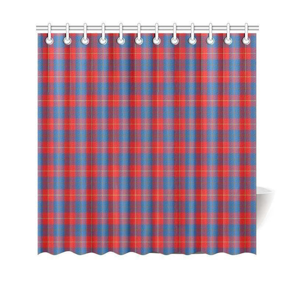 Galloway Red Tartan Plaid Shower Curtain