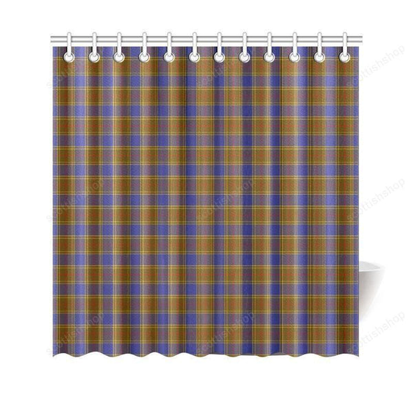 Balfour Modern Tartan Plaid Shower Curtain