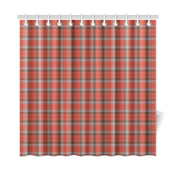 Robertson Weathered Tartan Plaid Shower Curtain