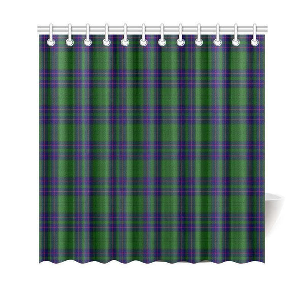 Lockhart Modern Tartan Plaid Shower Curtain