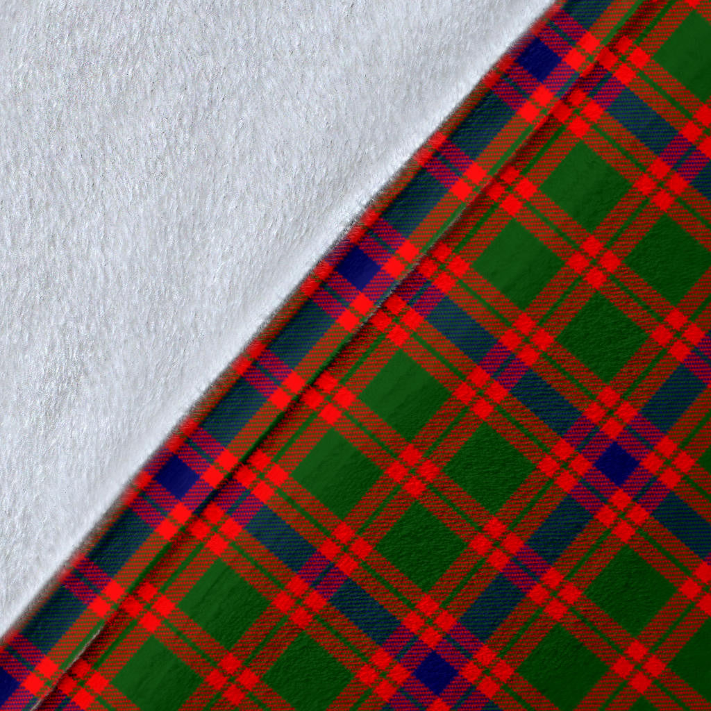 Skene Modern Clan Blanket, Scottish Tartan Skene Modern Clans Blanket Wave Style