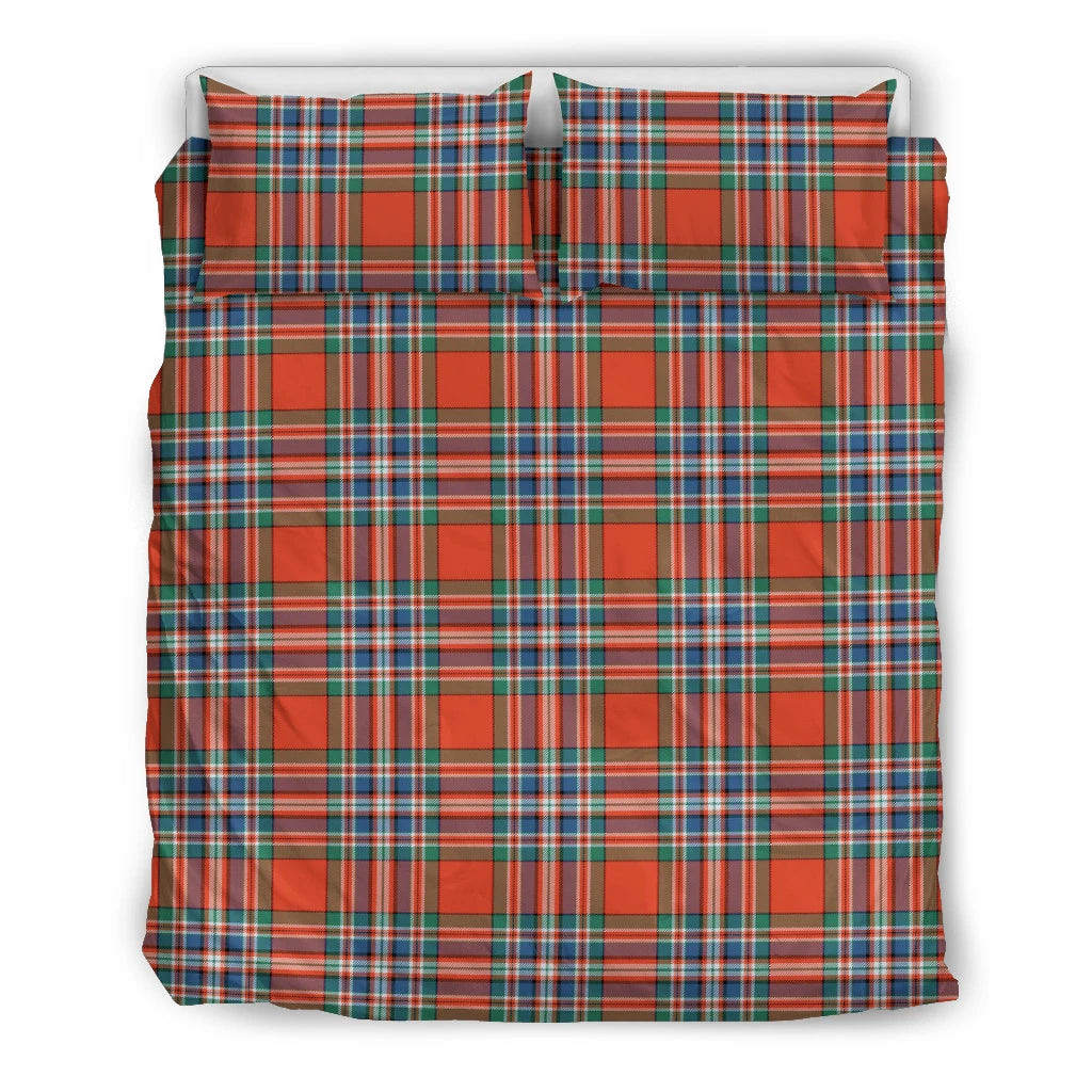 MacFarlane Clan Bedding Set, Scottish Tartan MacFarlane Clans Bedding Set