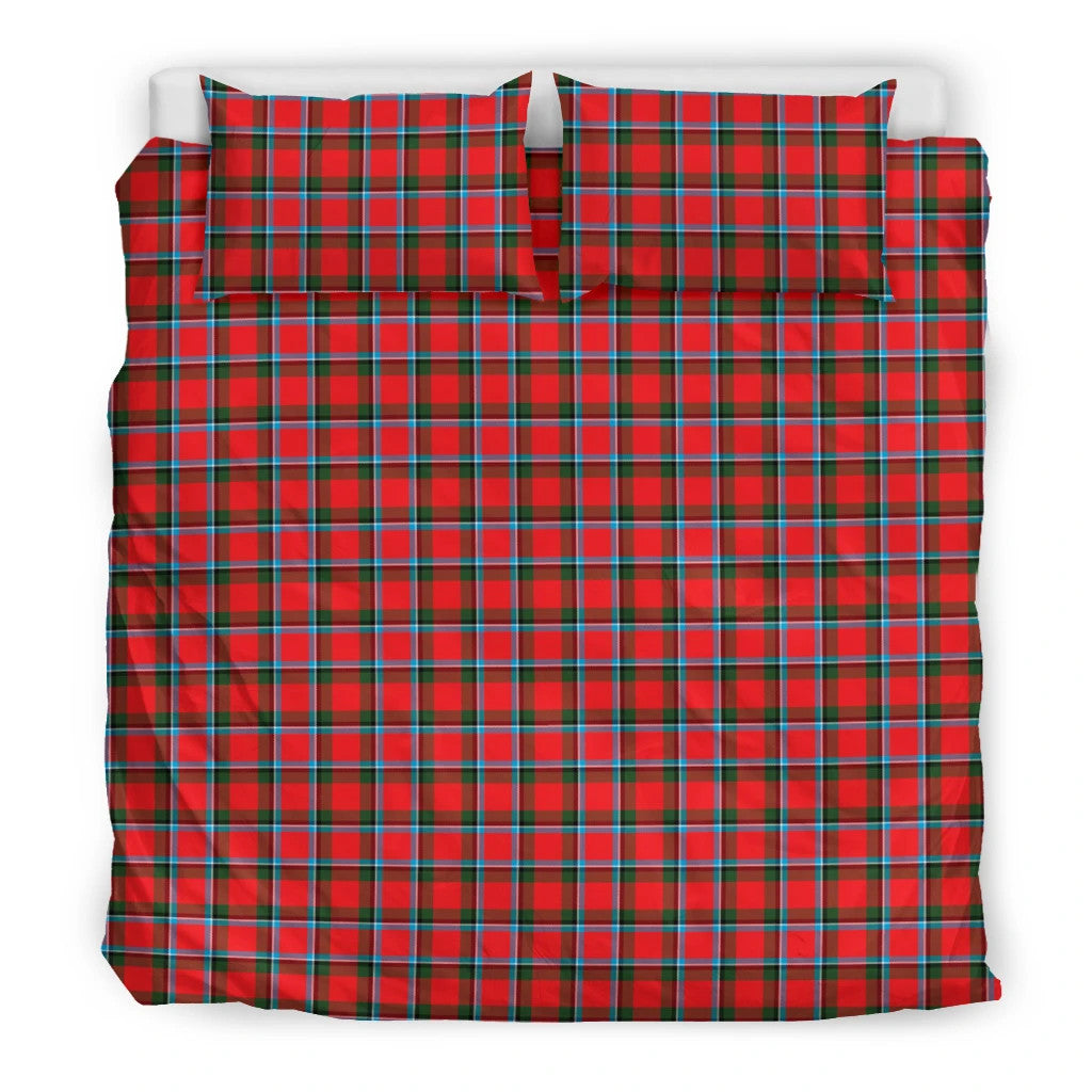 Sinclair Modern Clan Bedding Set, Scottish Tartan Sinclair Modern Clans Bedding Set