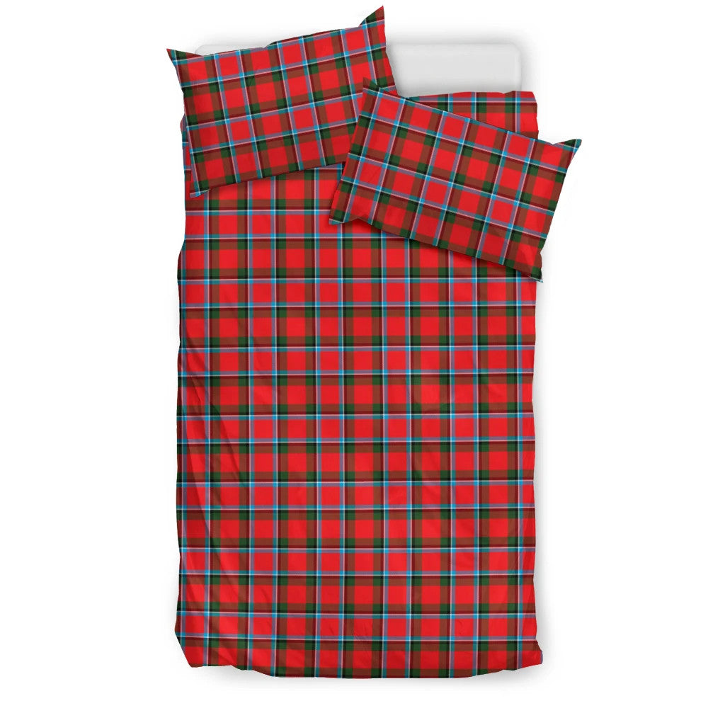Sinclair Modern Clan Bedding Set, Scottish Tartan Sinclair Modern Clans Bedding Set