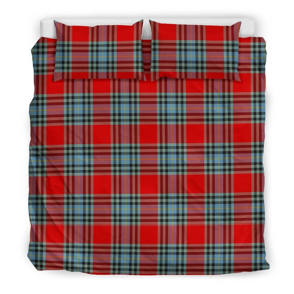 MacLeay Clan Bedding Set, Scottish Tartan MacLeay Clans Bedding Set