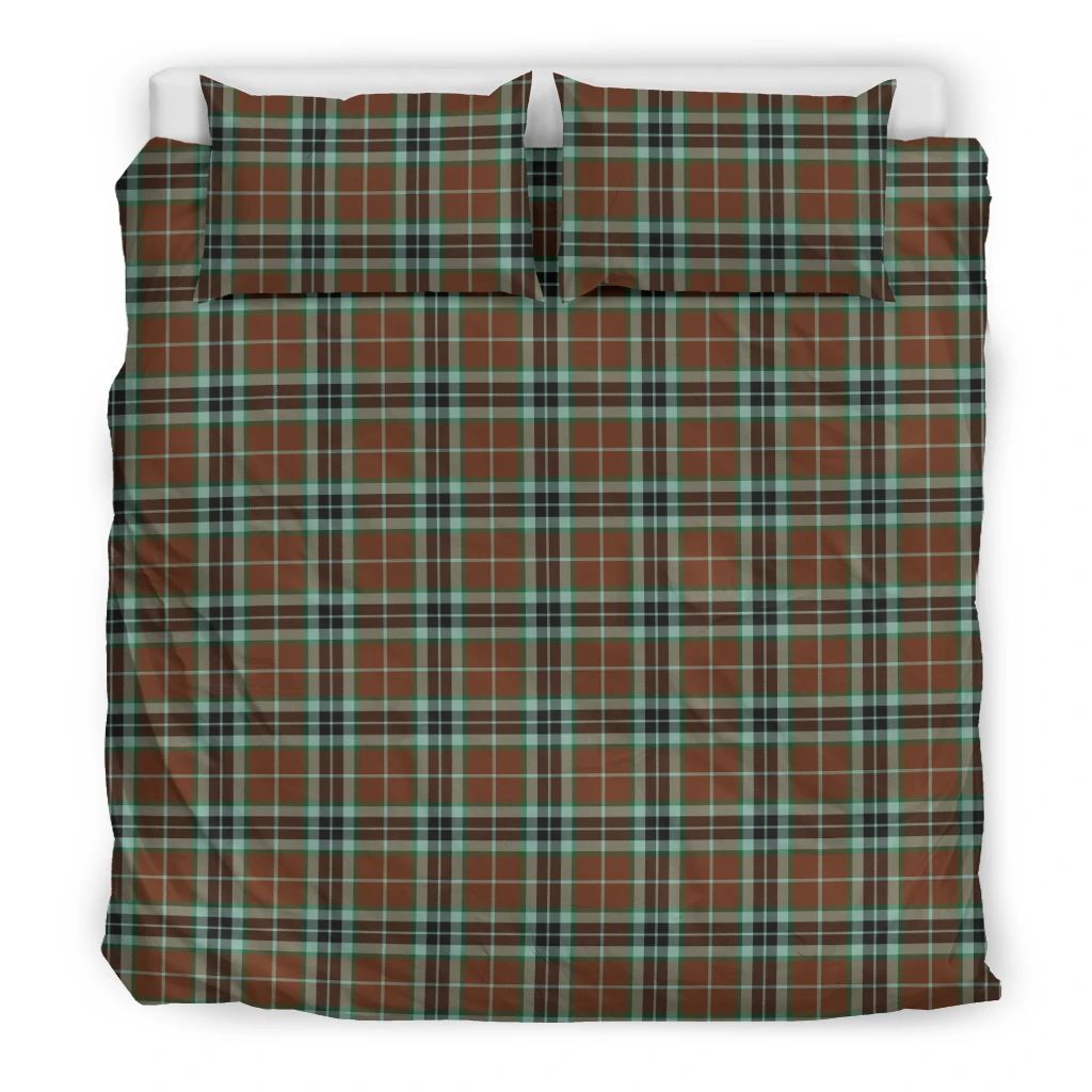 Thomson Hunting Modern Clan Bedding Set, Scottish Tartan Thomson Hunting Modern Clans Bedding Set