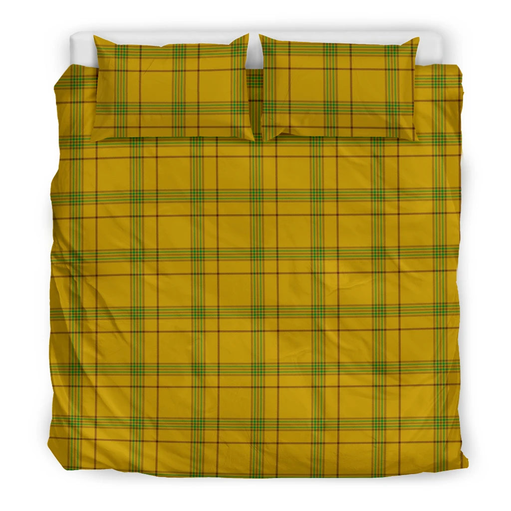 Houston Clan Bedding Set, Scottish Tartan Houston Clans Bedding Set