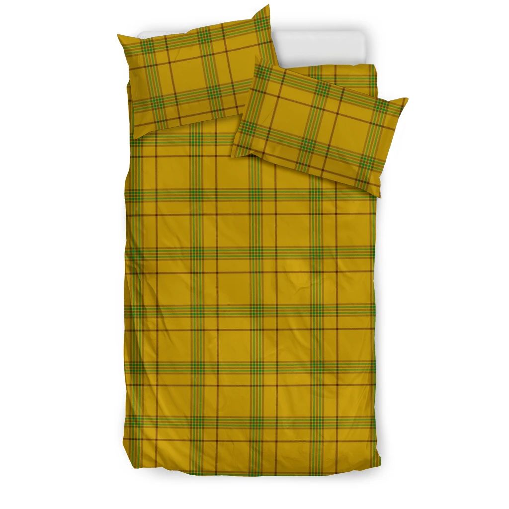 Houston Clan Bedding Set, Scottish Tartan Houston Clans Bedding Set