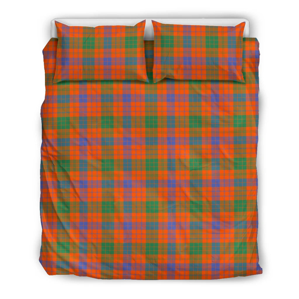 Ross Clan Bedding Set, Scottish Tartan Ross Clans Bedding Set