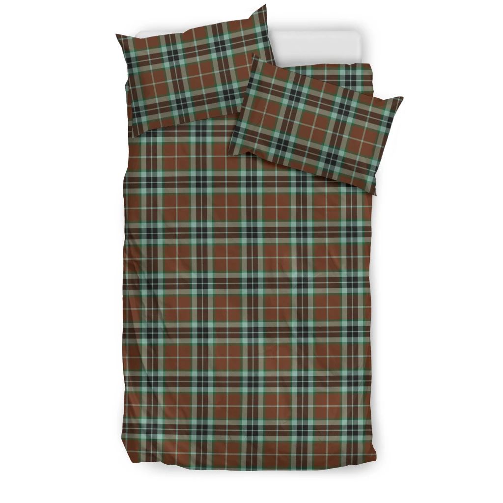 Thomson Hunting Modern Clan Bedding Set, Scottish Tartan Thomson Hunting Modern Clans Bedding Set