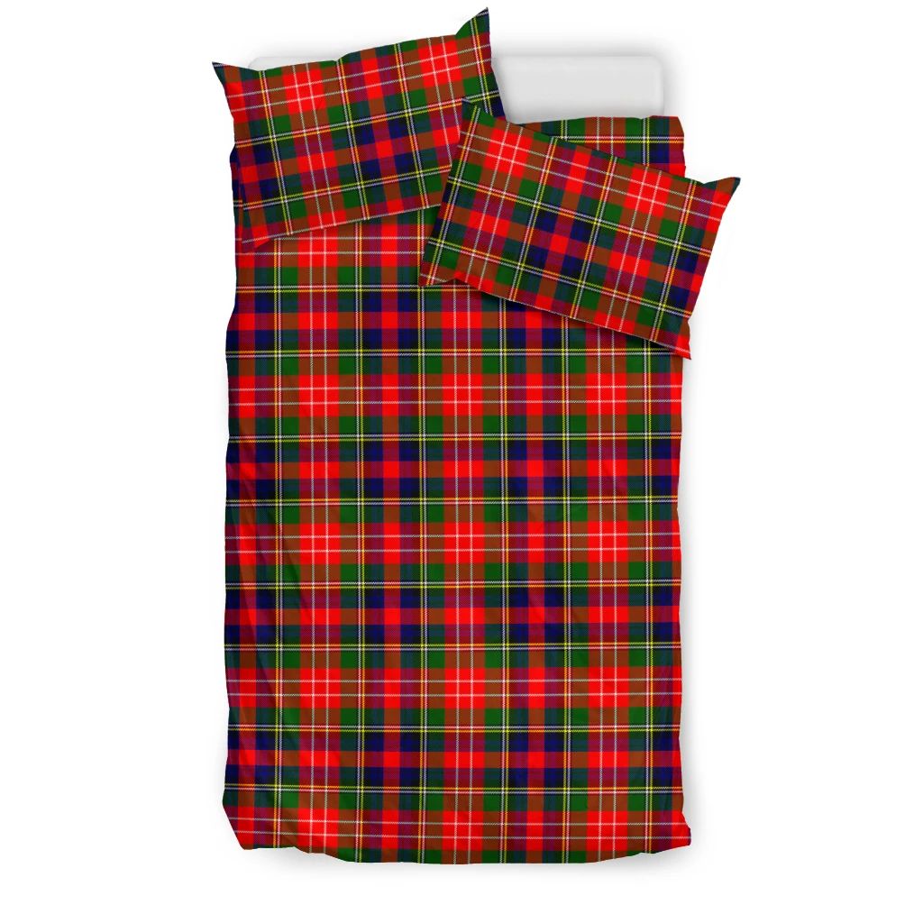 Christie Clan Bedding Set, Scottish Tartan Christie Clans Bedding Set