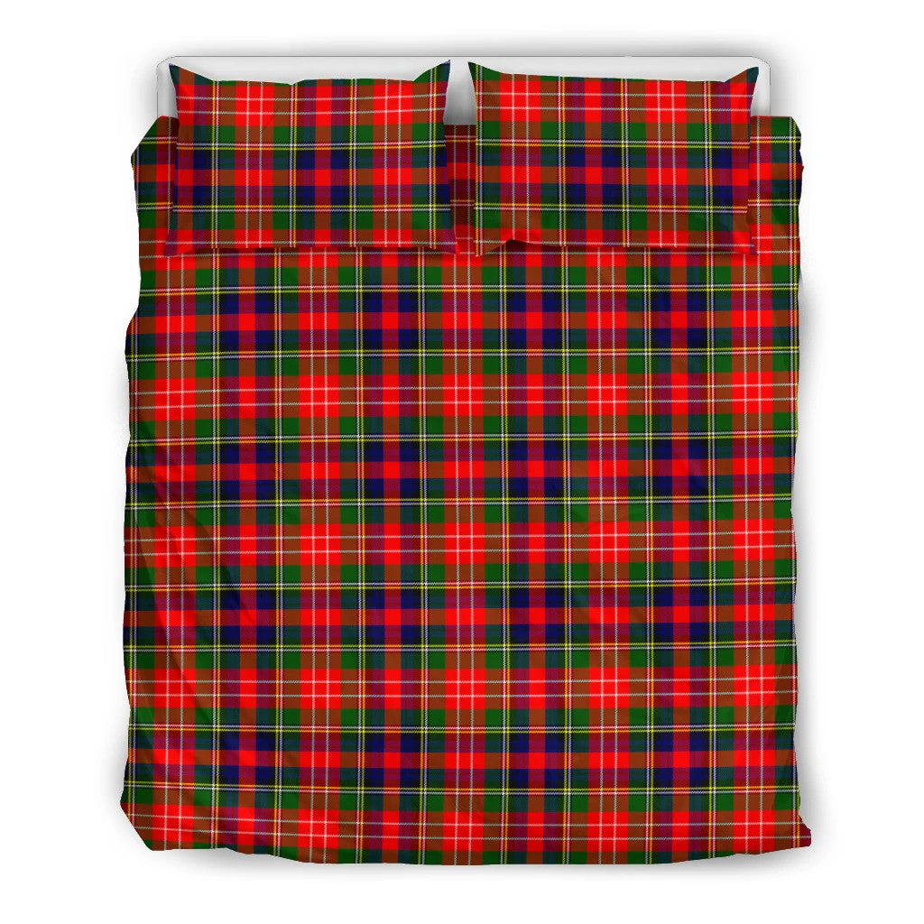 Christie Clan Bedding Set, Scottish Tartan Christie Clans Bedding Set