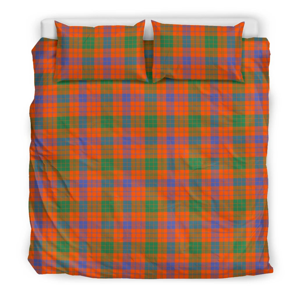 Ross Clan Bedding Set, Scottish Tartan Ross Clans Bedding Set