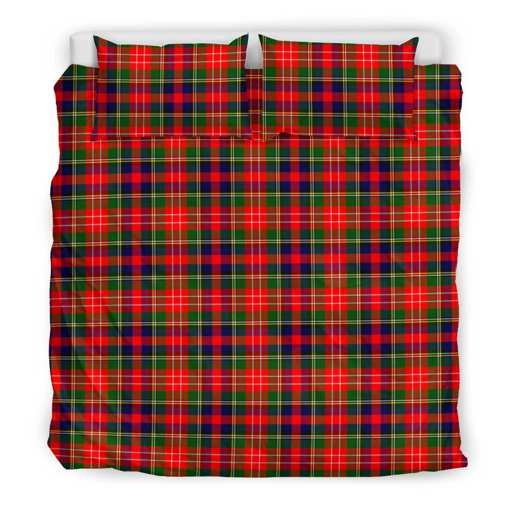 Christie Clan Bedding Set, Scottish Tartan Christie Clans Bedding Set