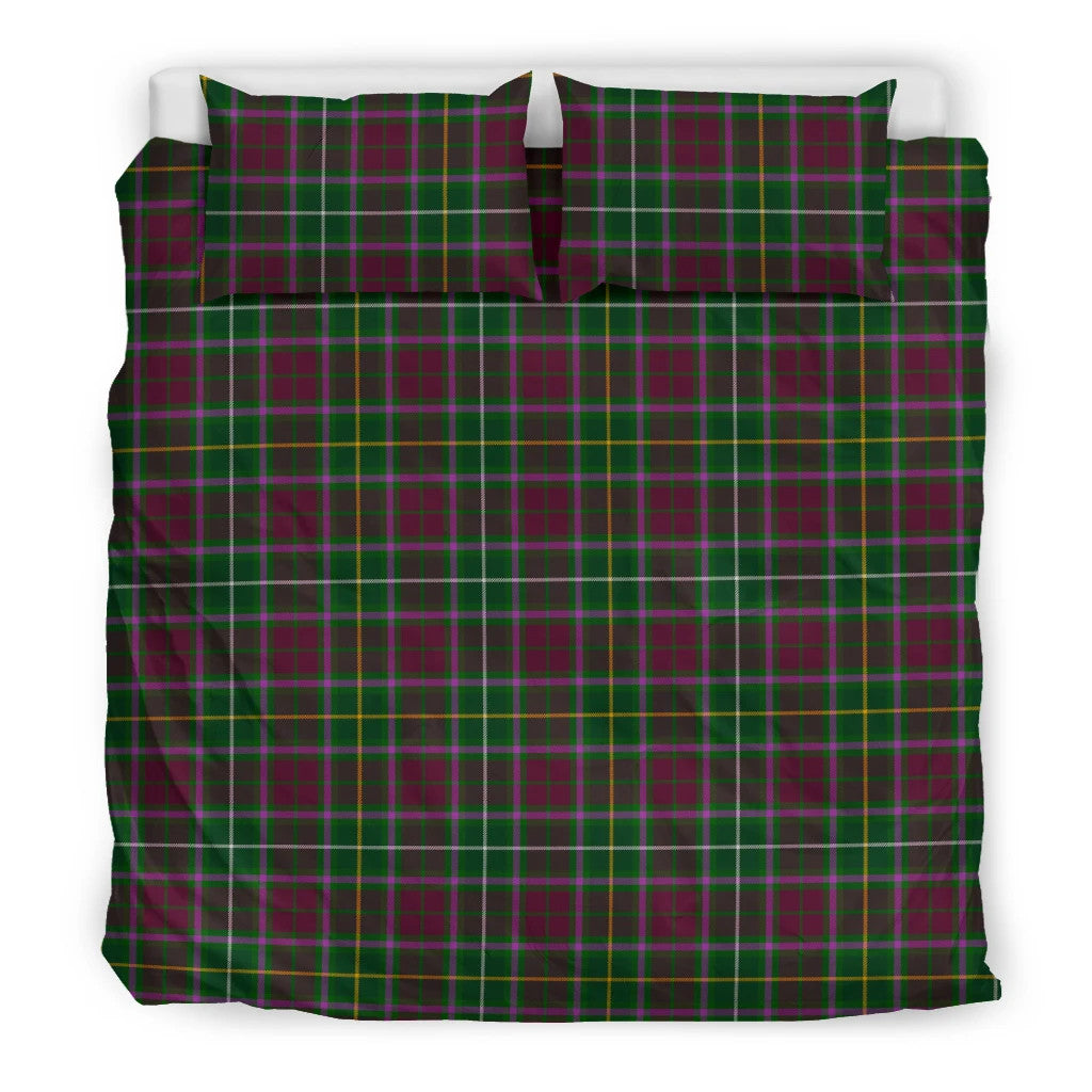 Crosbie Clan Bedding Set, Scottish Tartan Crosbie Clans Bedding Set