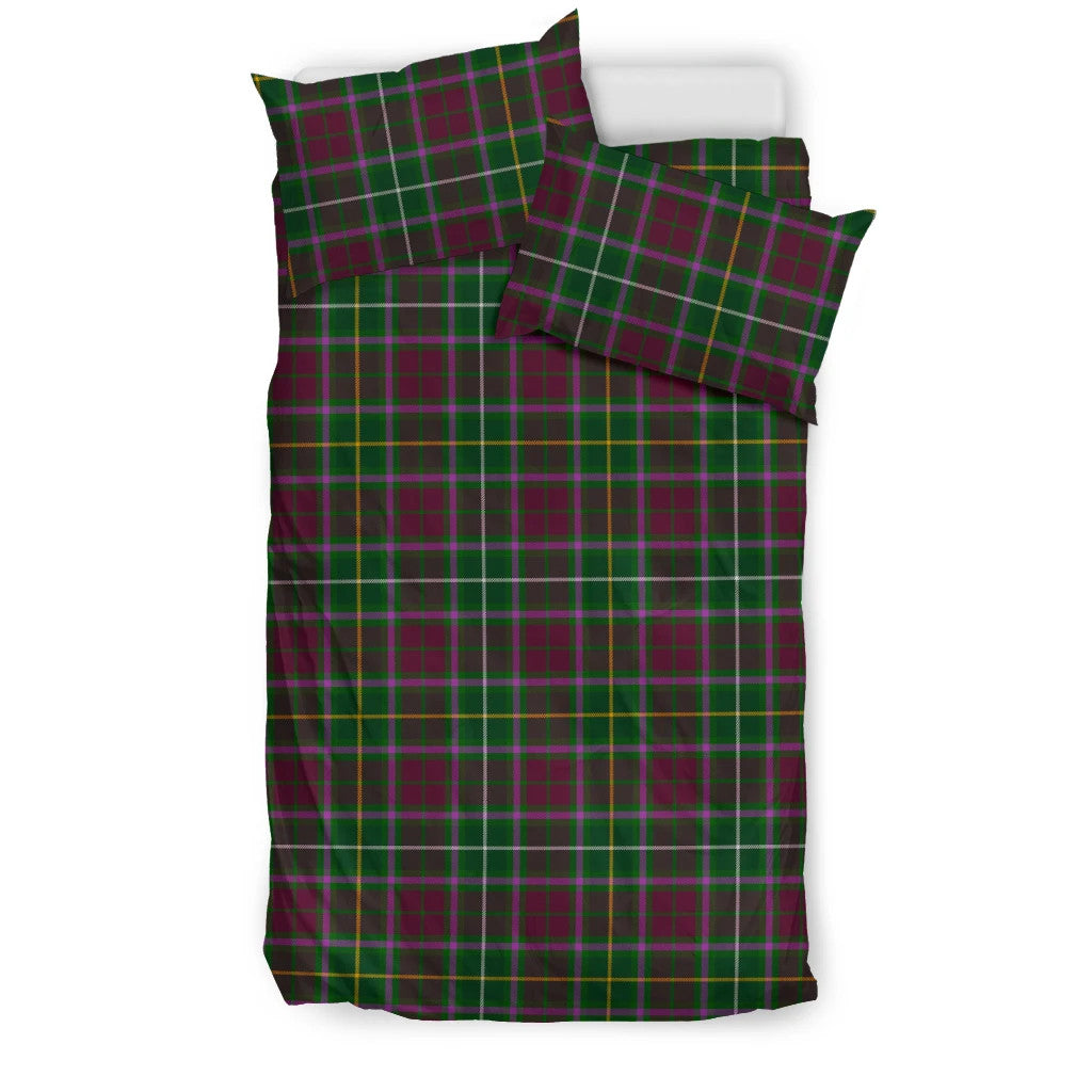 Crosbie Clan Bedding Set, Scottish Tartan Crosbie Clans Bedding Set