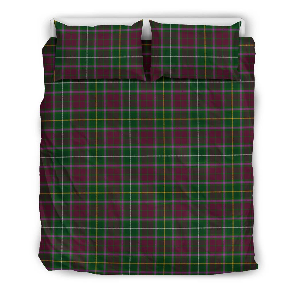 Crosbie Clan Bedding Set, Scottish Tartan Crosbie Clans Bedding Set