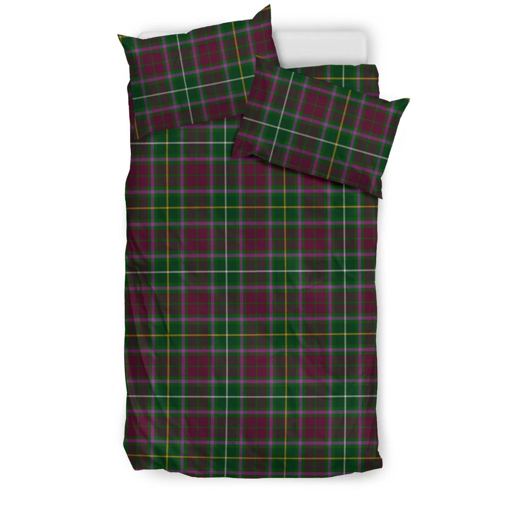 Crosbie Clan Bedding Set, Scottish Tartan Crosbie Clans Bedding Set