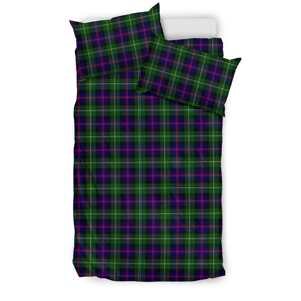 Malcolm Modern Clan Bedding Set, Scottish Tartan Malcolm Modern Clans Bedding Set