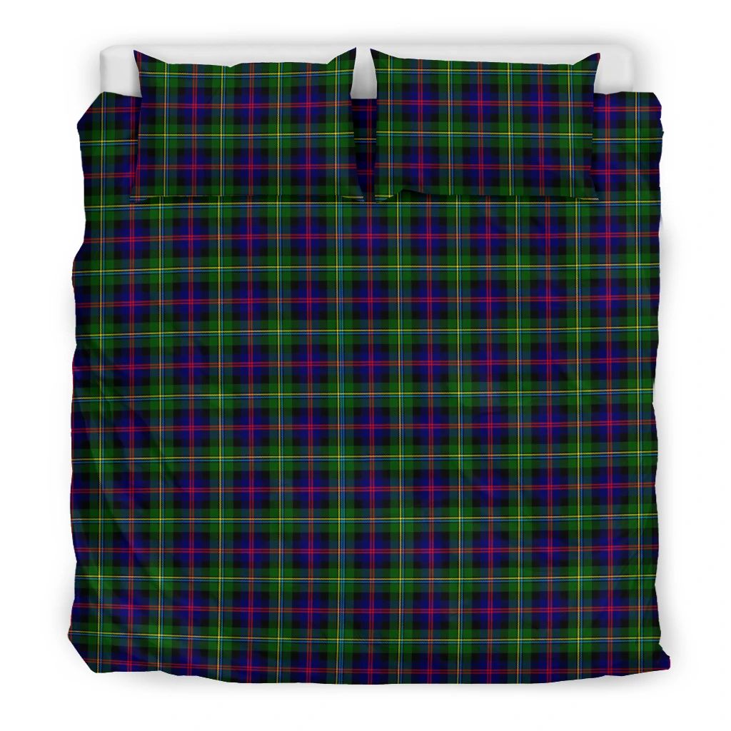 Malcolm Modern Clan Bedding Set, Scottish Tartan Malcolm Modern Clans Bedding Set