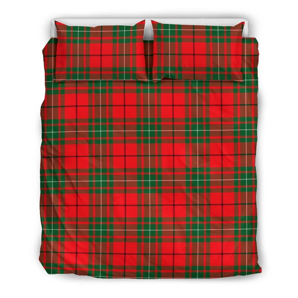 MacAulay Modern Clan Bedding Set, Scottish Tartan MacAulay Modern Clans Bedding Set