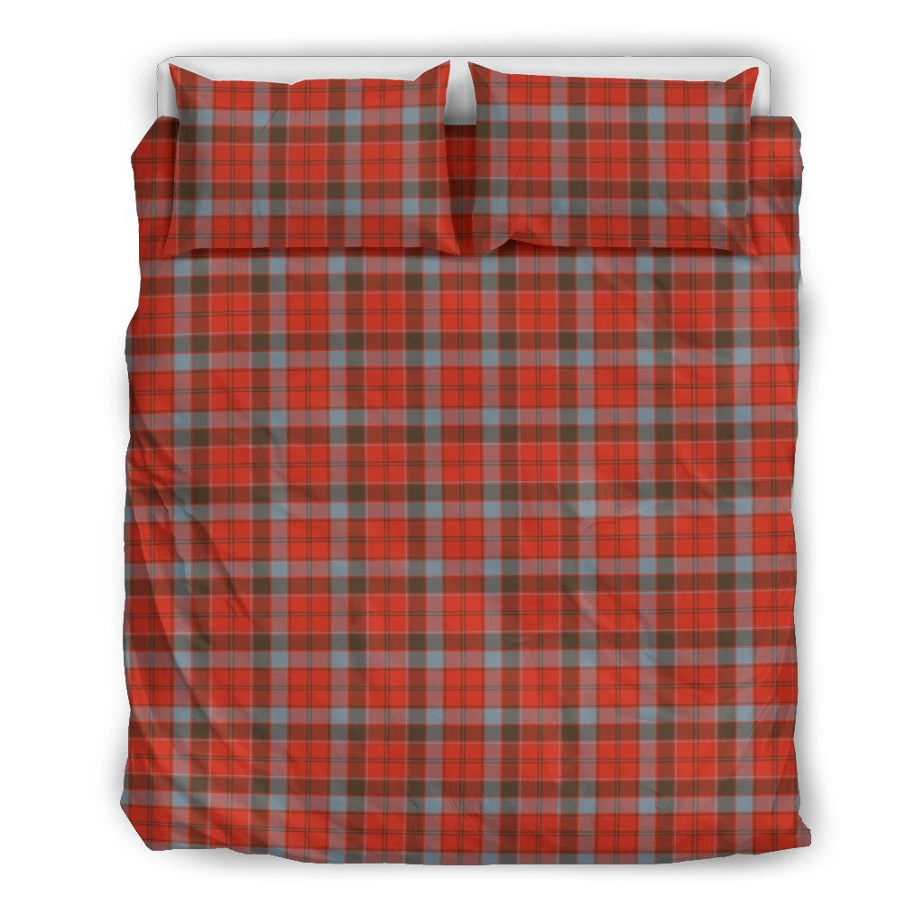 Robertson Weathered Clan Bedding Set, Scottish Tartan Robertson Weathered Clans Bedding Set