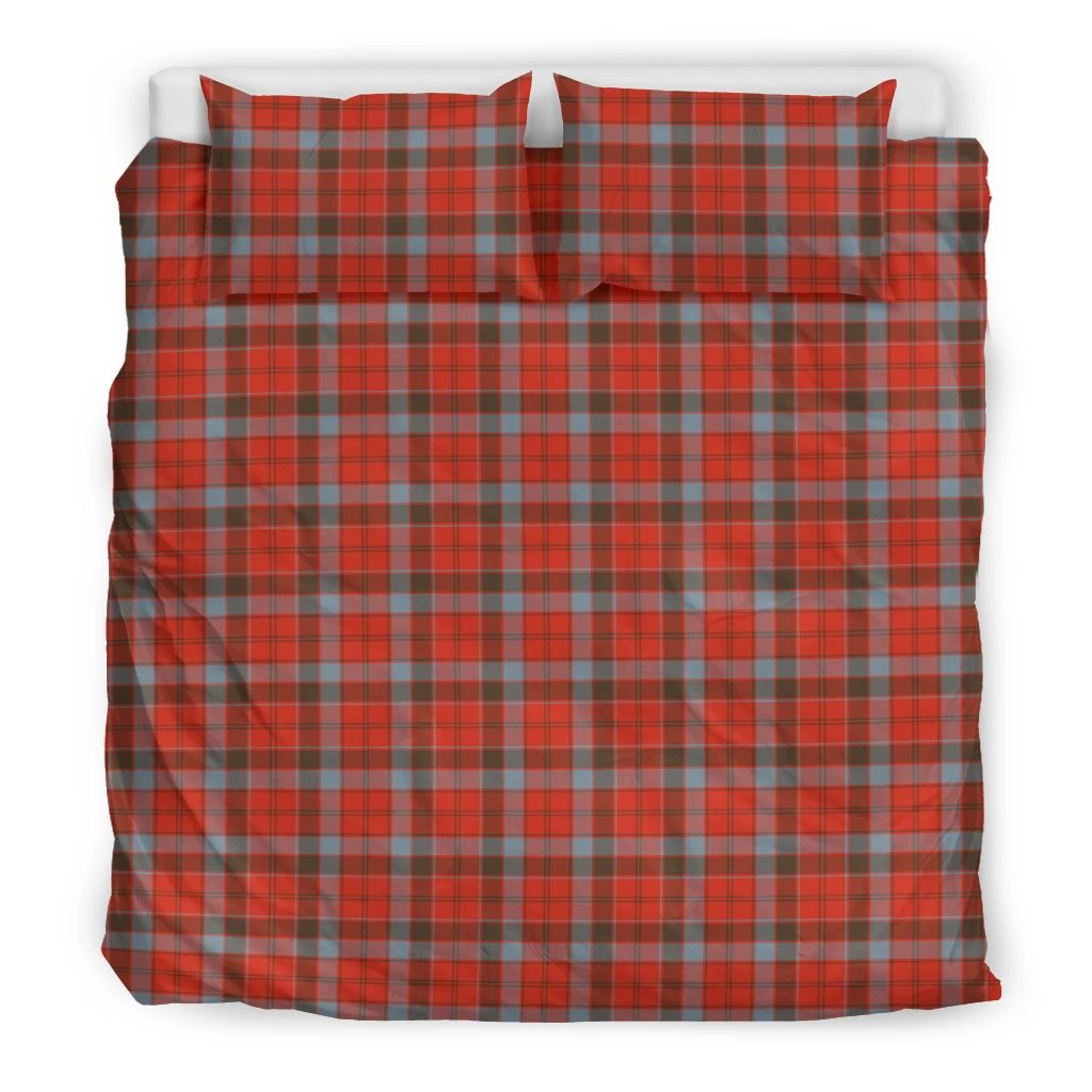 Robertson Weathered Clan Bedding Set, Scottish Tartan Robertson Weathered Clans Bedding Set