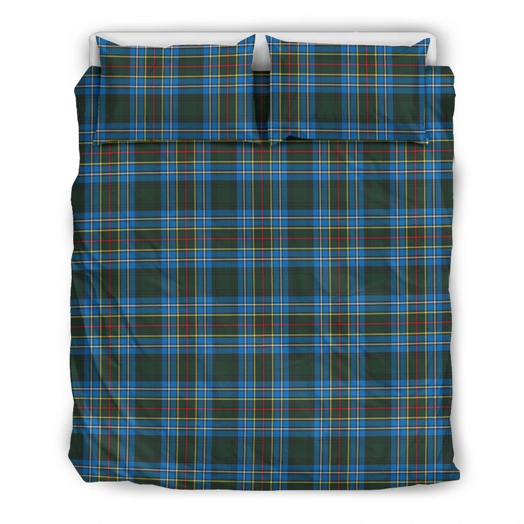 Cockburn Modern Clan Bedding Set, Scottish Tartan Cockburn Modern Clans Bedding Set