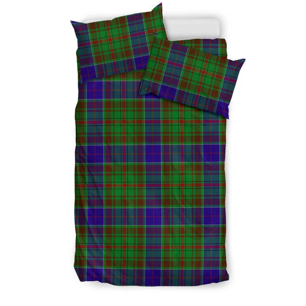 Adam Clan Bedding Set, Scottish Tartan Adam Clans Bedding Set