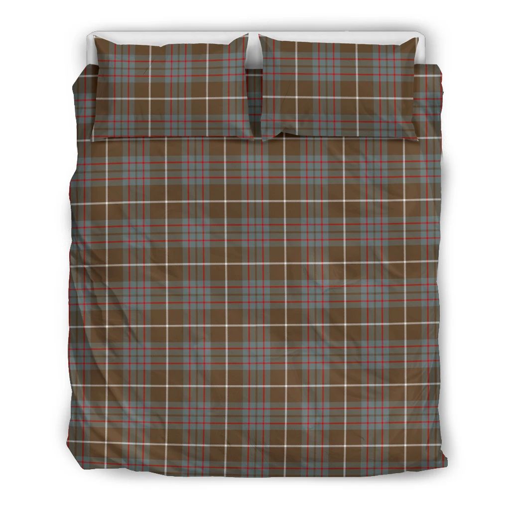 MacIntyre Hunting Weathered Clan Bedding Set, Scottish Tartan MacIntyre Hunting Weathered Clans Bedding Set