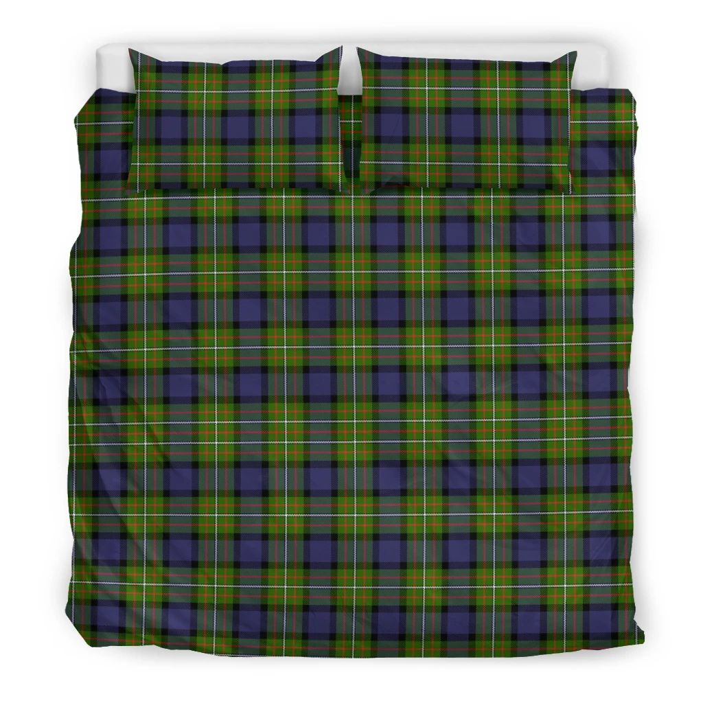 Fergusson Modern Clan Bedding Set, Scottish Tartan Fergusson Modern Clans Bedding Set