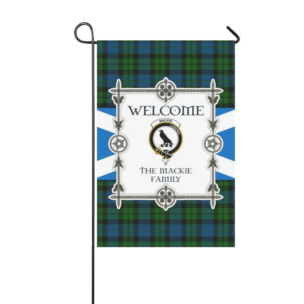 Mackie Clan Garden Flag, Scottish Tartan Mackie Clans Garden Flag New Style