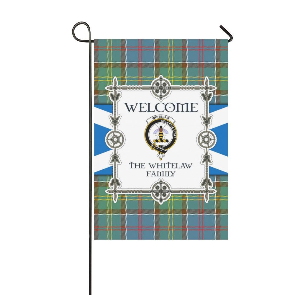 Whitelaw Clan Garden Flag, Scottish Tartan Whitelaw Clans Garden Flag New Style