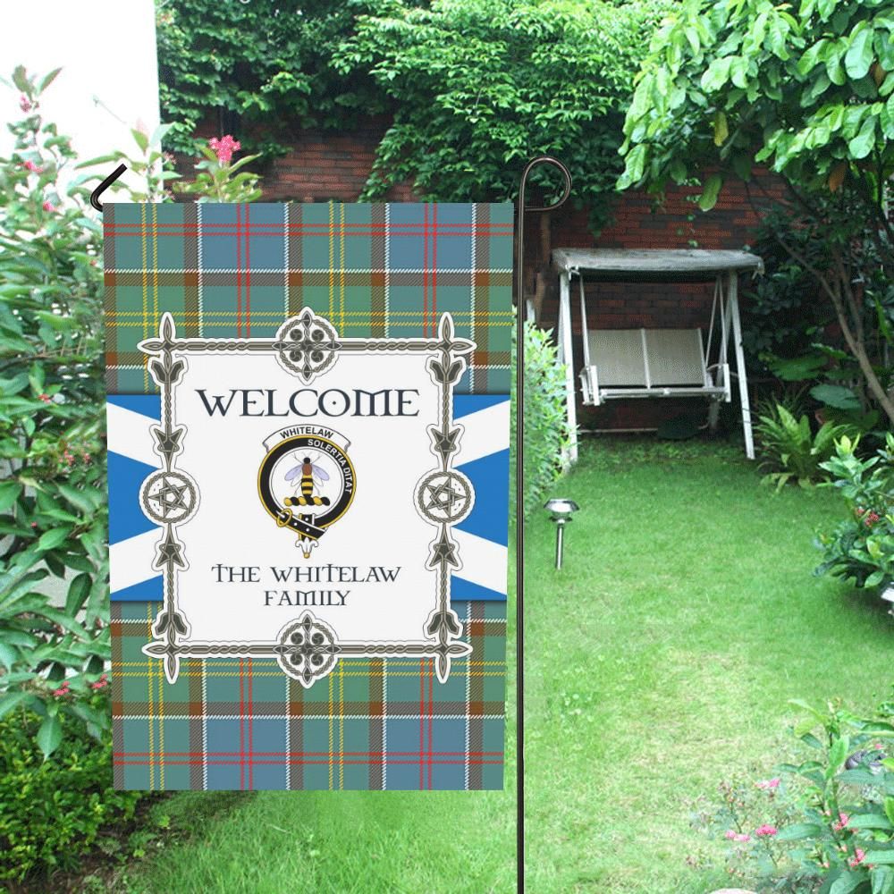 Whitelaw Clan Garden Flag, Scottish Tartan Whitelaw Clans Garden Flag New Style
