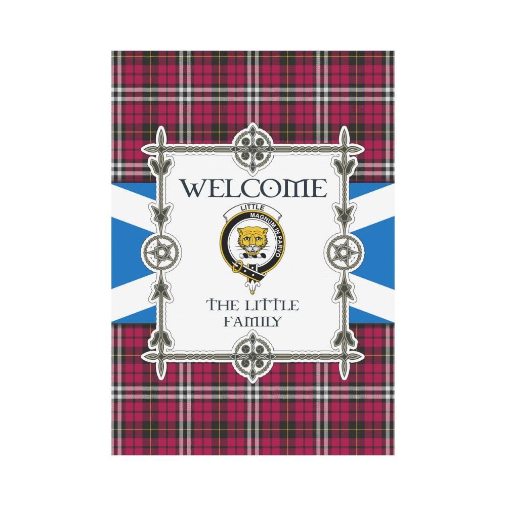 Little Clan Garden Flag, Scottish Tartan Little Clans Garden Flag New Style