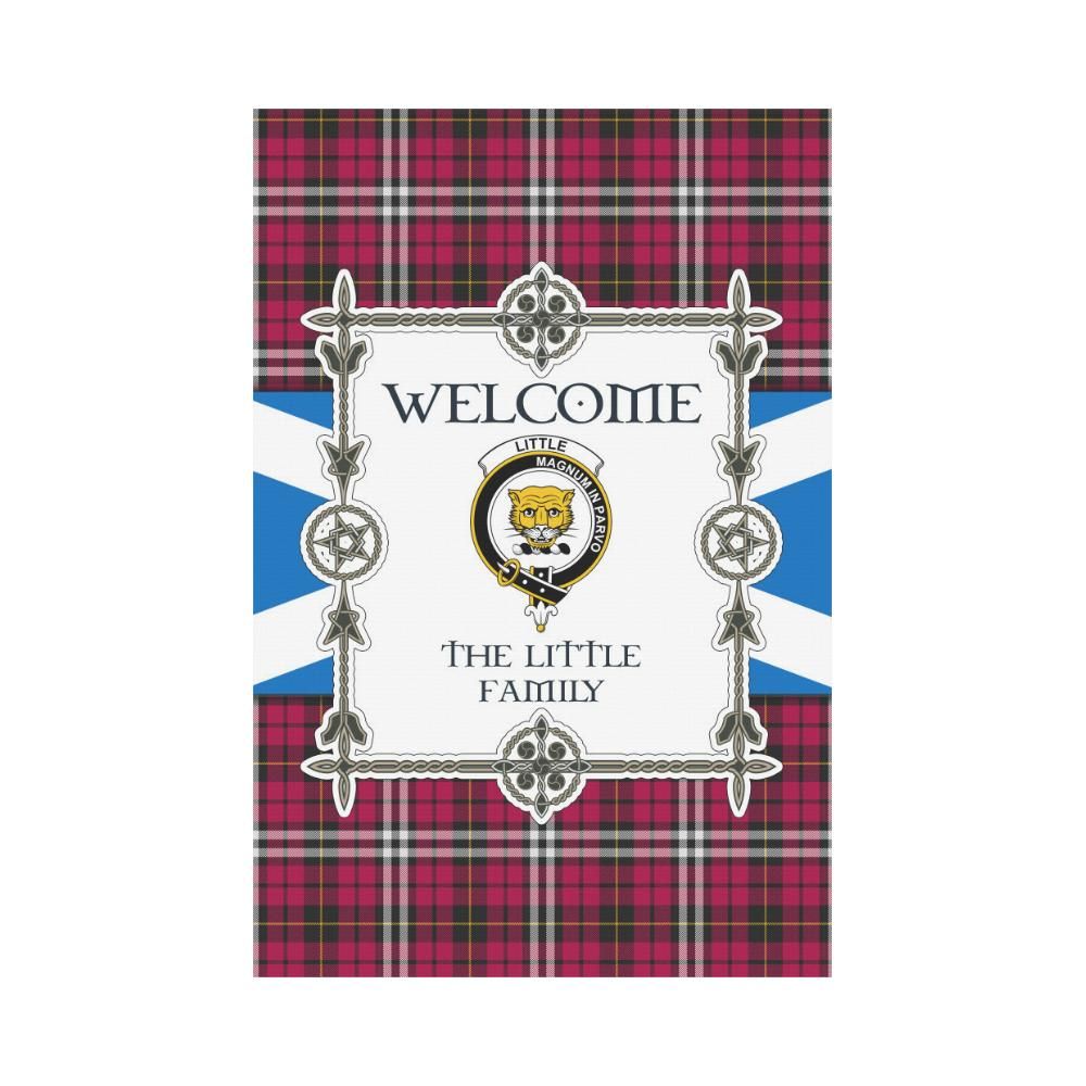 Little Clan Garden Flag, Scottish Tartan Little Clans Garden Flag New Style