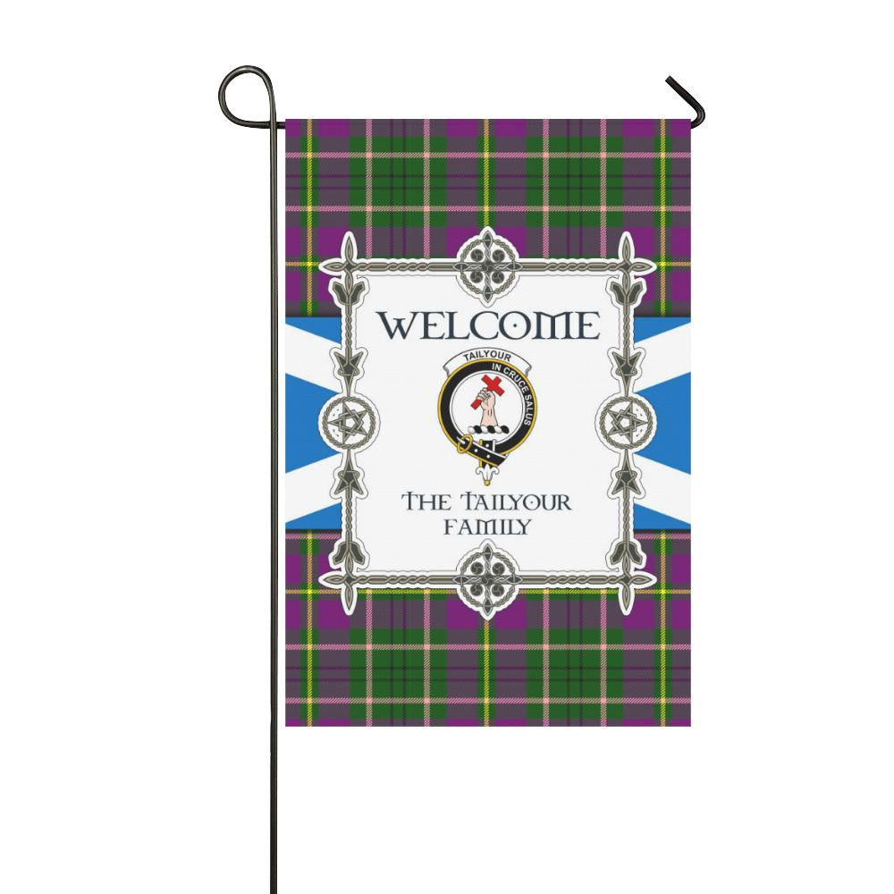 Tailyour Clan Garden Flag, Scottish Tartan Tailyour Clans Garden Flag New Style