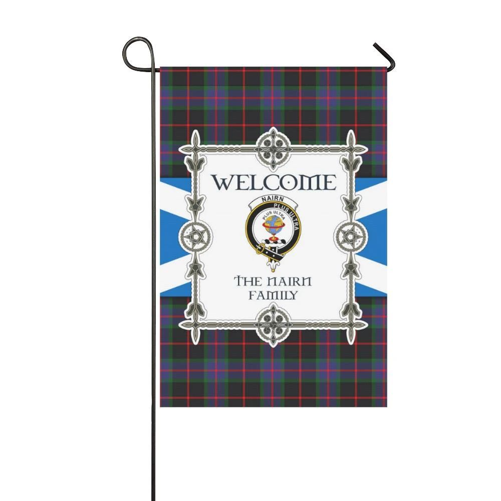 Nairn Clan Garden Flag, Scottish Tartan Nairn Clans Garden Flag New Style