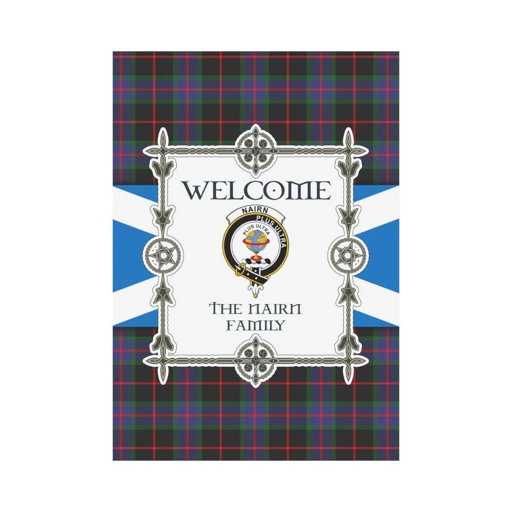 Nairn Clan Garden Flag, Scottish Tartan Nairn Clans Garden Flag New Style