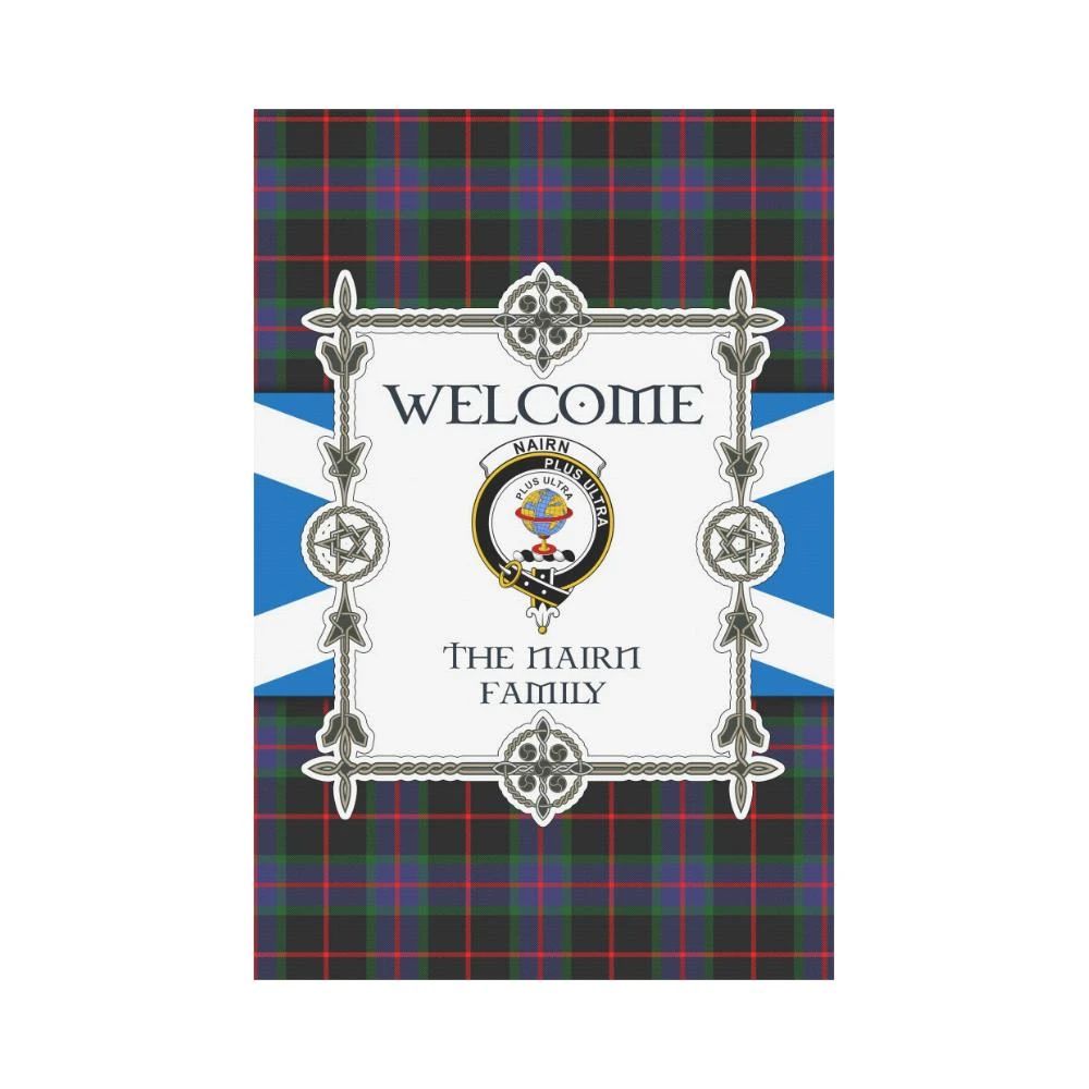 Nairn Clan Garden Flag, Scottish Tartan Nairn Clans Garden Flag New Style