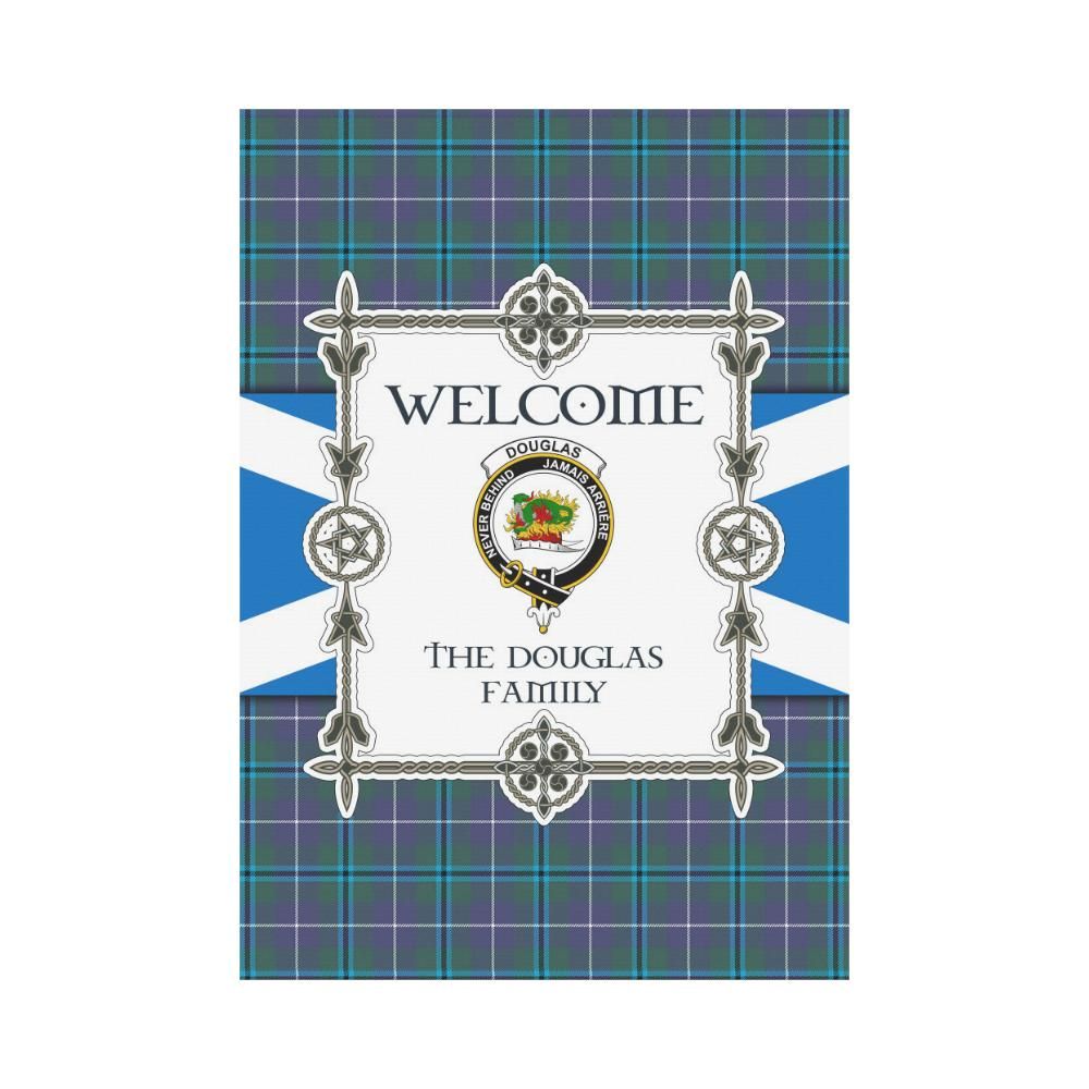 Douglas Clan Garden Flag, Scottish Tartan Douglas Clans Garden Flag New Style