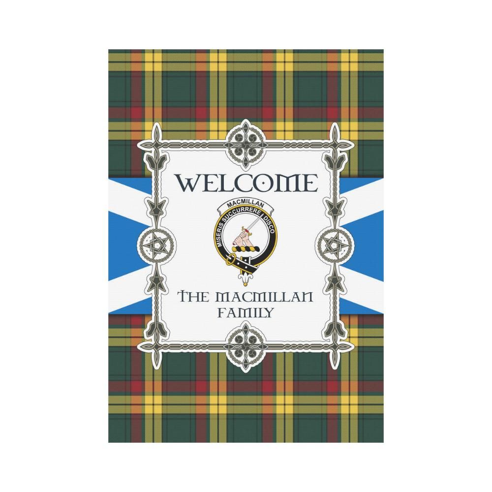 Macmillan Clan Garden Flag, Scottish Tartan Macmillan Clans Garden Flag New Style