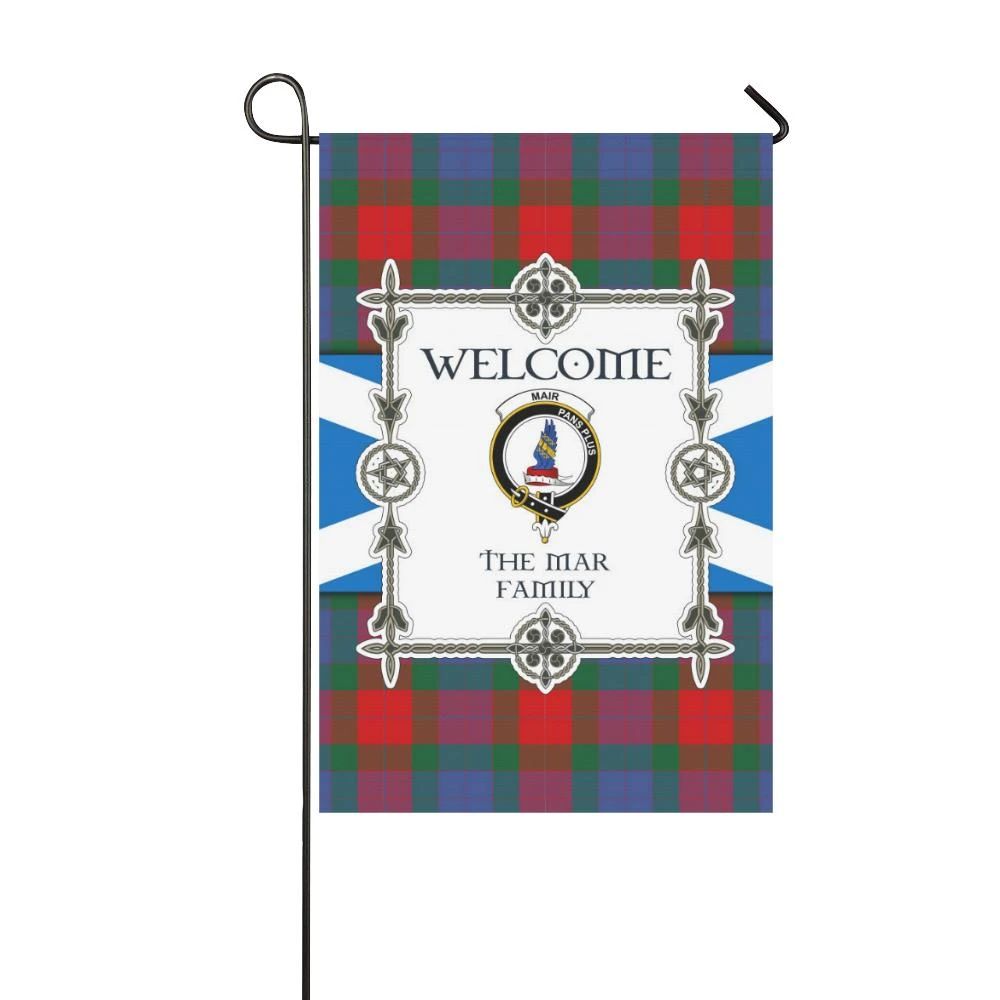 Mair Clan Garden Flag, Scottish Tartan Mair Clans Garden Flag New Style