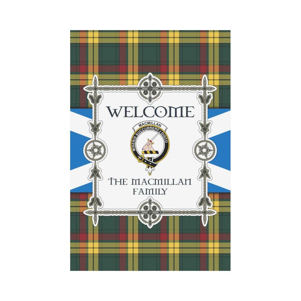 Macmillan Clan Garden Flag, Scottish Tartan Macmillan Clans Garden Flag New Style